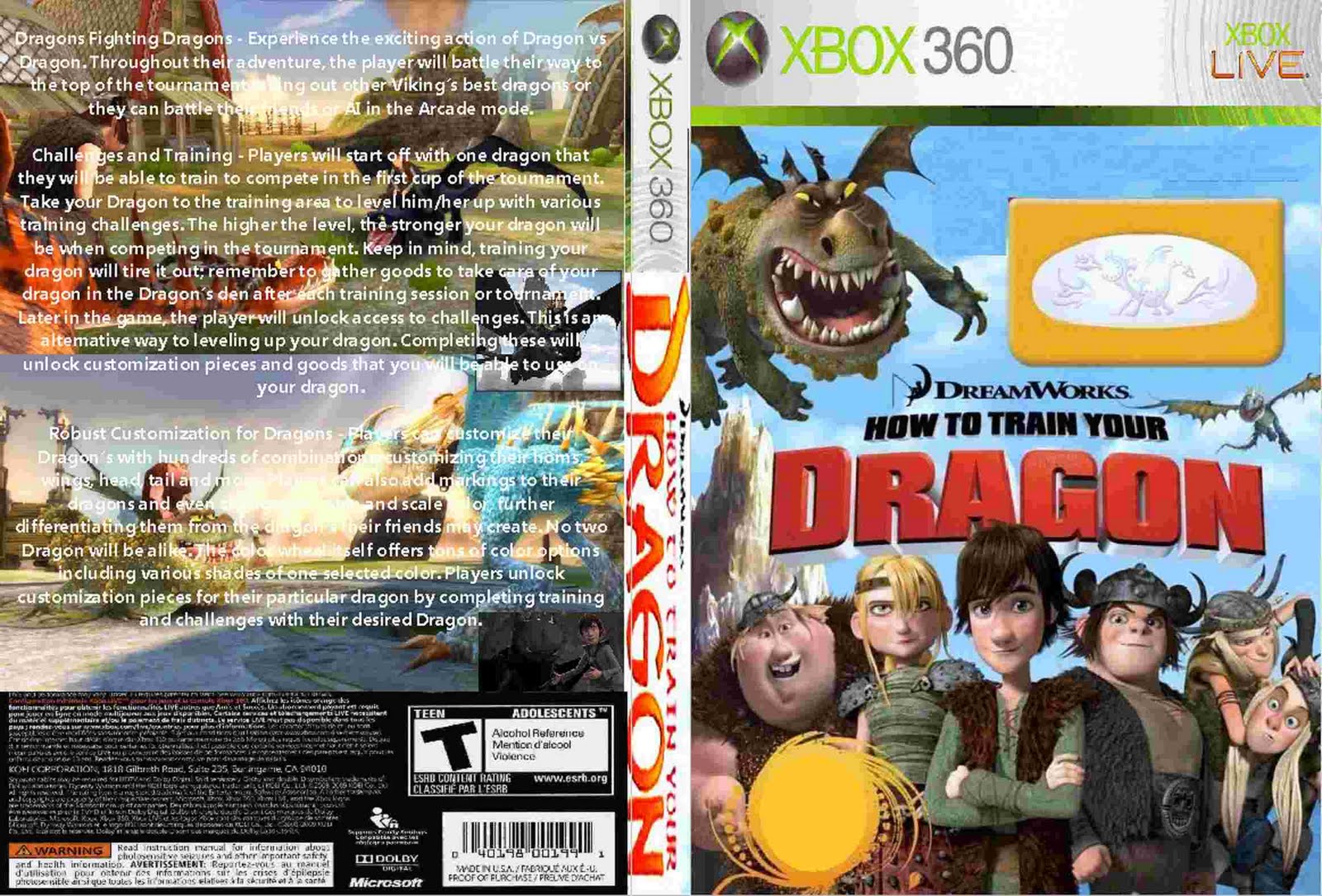 Torrents HOW TO TRAIN YOUR DRAGON [XBOX 360]